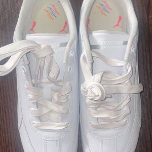 Puma  scuderia Ferrari White men Low-Top Leather Sneakers